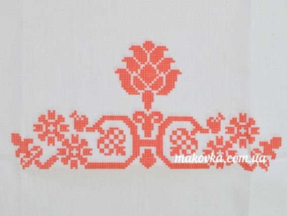 Б-169ДМ Заготовка Блуза Хміль, домотканна колір білий Бісерок