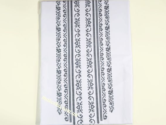 Ч-143 Дм Заготовка мужская Сорочка Рандеву, ТМ Бисерок, на домотканой ткани под вышивку