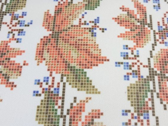 Ч-188 Дм чоловіча Сорочка Осінь, Бісерок заготовка на домоткана тканина під вишивку