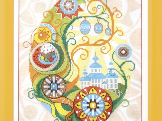 ВТ-223, Світле сяйво, 20,5х25,6см, вишивка хрестом Crystal Art (ЧМ)