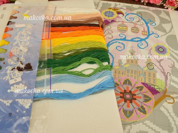 ВТ-223, Світле сяйво, 20,5х25,6см, вишивка хрестом Crystal Art (ЧМ)