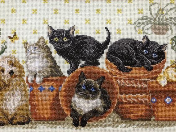 Весела компанія ВТ-248 Crystal Art Набір для вишивання хрестом  Весела компанія ВТ-248 Crystal Art Набір для вишивання хрестом 