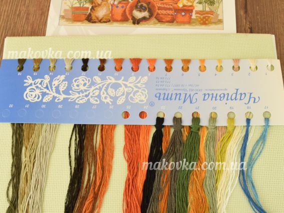 ВТ-248 Весела компанія, набір для вишивання хрестом Crystal Art (ЧМ)