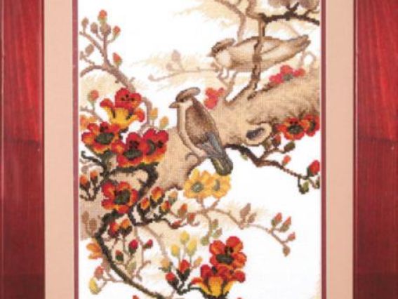 Весеннее пение, 443 Чаривна мыть набор для вышивания нитками Весеннее пение, 443 Чаривна мыть набор для вышивания нитками