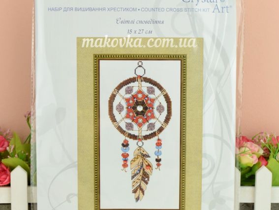 Набір для вишивання хрестиком Світлі сновидіння ВТ-189 Crystal Art 