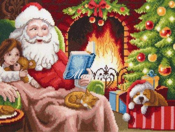 М-396 В обіймах казки, Чарівна мити набір для вишивання нитками