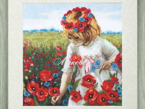 Літній день, ВТ-057 Crystal Art Набір для вишивання хрестиком