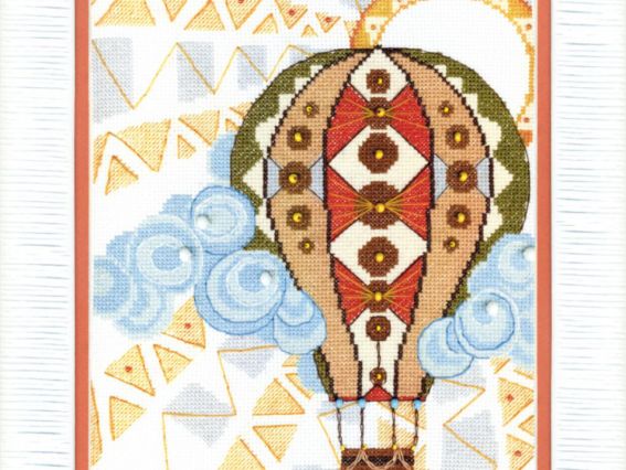 ВТ-185 Мандрівка у хмарах, набір для вишивання Crystal Art (ЧМ)