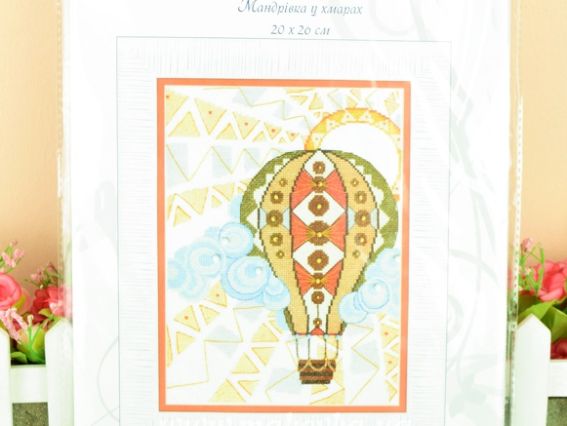 ВТ-185 Мандрівка у хмарах, набір для вишивання Crystal Art (ЧМ)