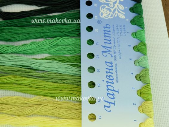 ВТ-198 Подушка Тропічне листя, набір для вишивання хрестом Crystal Art (ЧМ) 40х40см