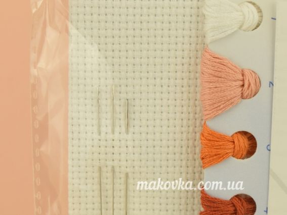 Набір для вишивання подушки хрестиком Світ тварин (заєць) ВТ-210 Crystal Art