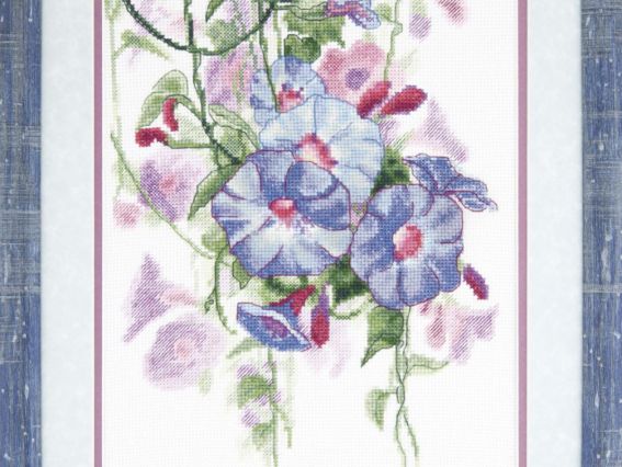 ВТ-213 Квітка світанку, набір для вишивання хрестом Crystal Art (ЧМ)