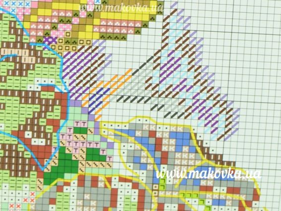 ВТ-213 Квітка світанку, набір для вишивання хрестом Crystal Art (ЧМ)