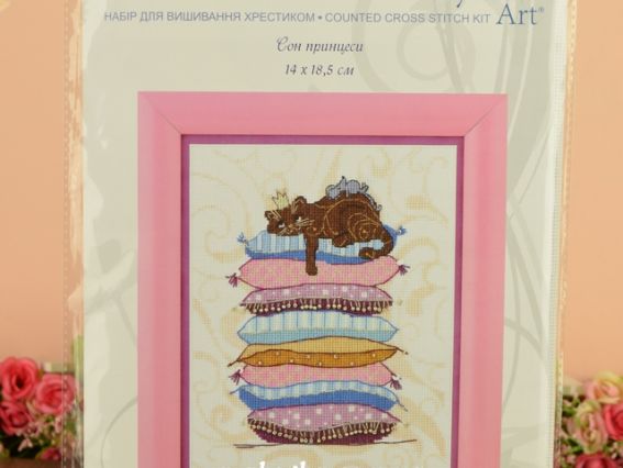 Набір для вишивання хрестиком Сон принцеси ВТ-230 Art Crystal Art (ЧМ)