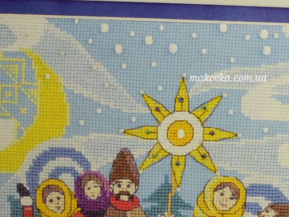 Набір для вишивання хрестиком Колядки ВТ-235 Crystal Art (ЧМ)