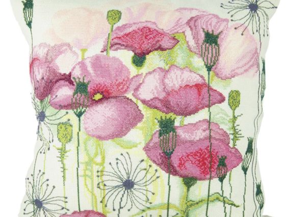 Набір для вишивання подушки хрестиком ВТ-254 Crystal Art 40х40см