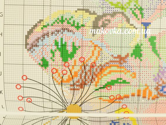 Набір для вишивання подушки хрестиком ВТ-254 Crystal Art 40х40см