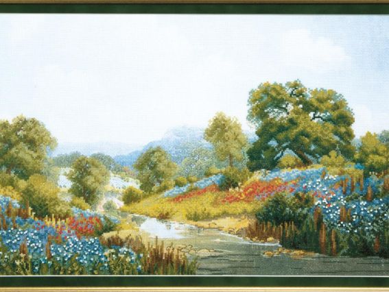 Незаймане джерело ВТ-518 Crystal Art Набір для вишивання хрестиком Незаймане джерело ВТ-518 Crystal Art Набір для вишивання хрестиком