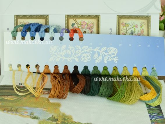 ВТ-518 Незаймане джерело, набір для вишивання хрестом Crystal Art (ЧМ)