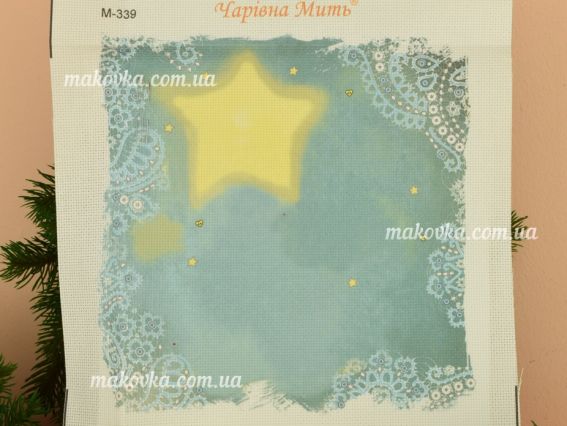 Набір для вишивання хрестиком М-339 Неслухняний янгол Загадай бажання Чарівна мить