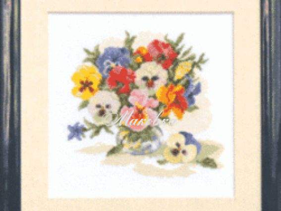 Анютини очі №587, Чарівна мить, набір для вишивання нитками