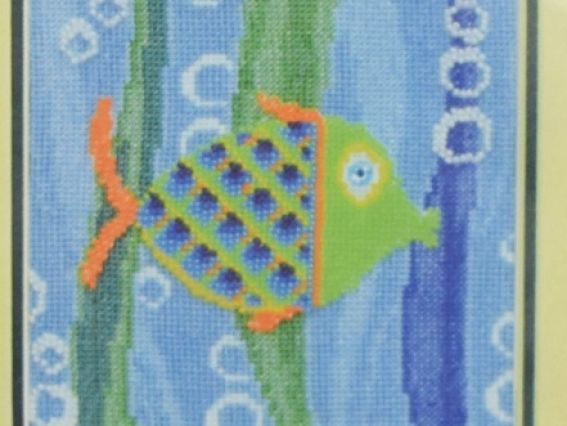А056 Рыба, Чаривна мыть набор для вышивания нитками и бісером А056 Рыба, Чаривна мыть набор для вышивания нитками и бісером