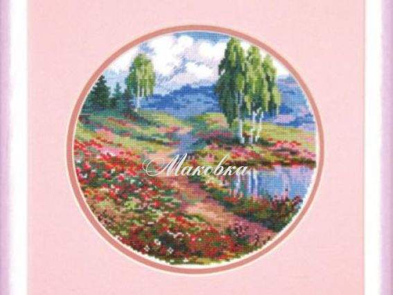 А065 Літо, Чарівна мить, набір для вишивання нитками А065 Літо, Чарівна мить, набір для вишивання нитками