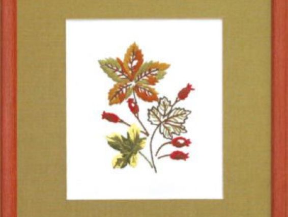 Вышивка гладью Шиповник ГЛ-013 Чаривна Мыть Вышивка гладью Шиповник ГЛ-013 Чаривна Мыть