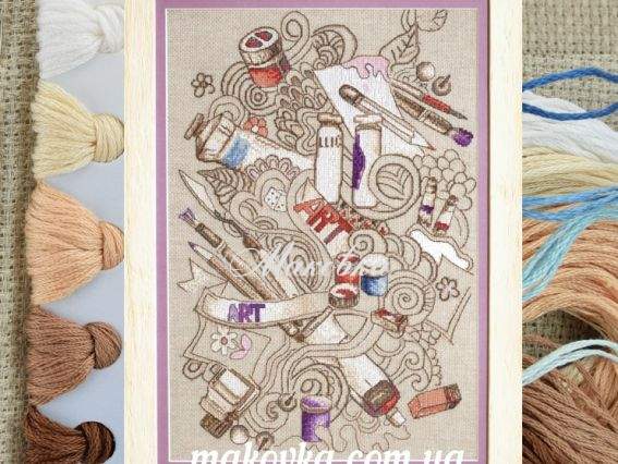 М-285 Серія Творче натхнення, Чарівна мить набір для вишивання нитками