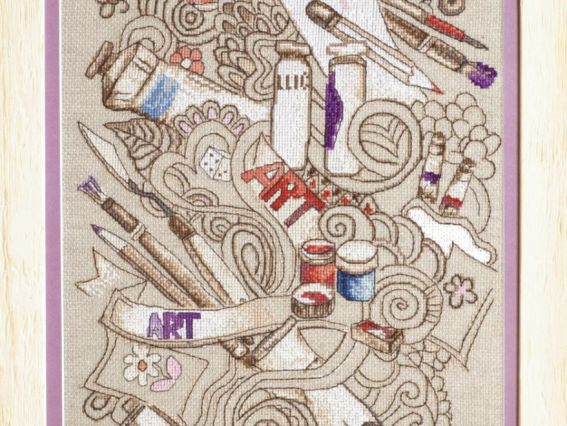 Набір для вишивання хрестиком М-285 серія Творче натхнення, Чарівна мить