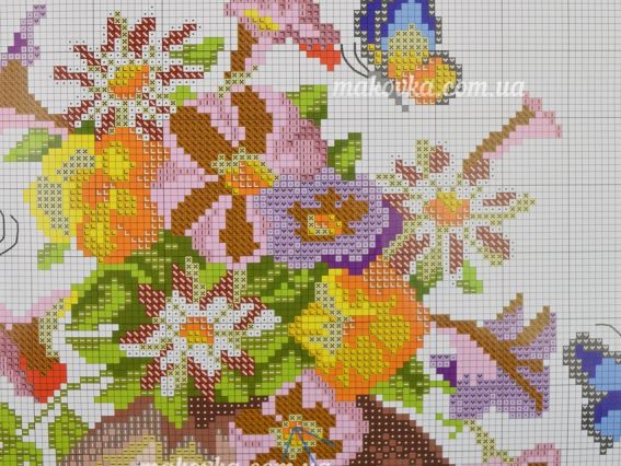 Вишивка нитки та бісер, М-43 Домашній затишок, 30х36 см, Чаривна мыть