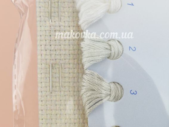 Набор для вышивания крестиком РК-121 Журавли, собирающие росу, Чаривна мыть