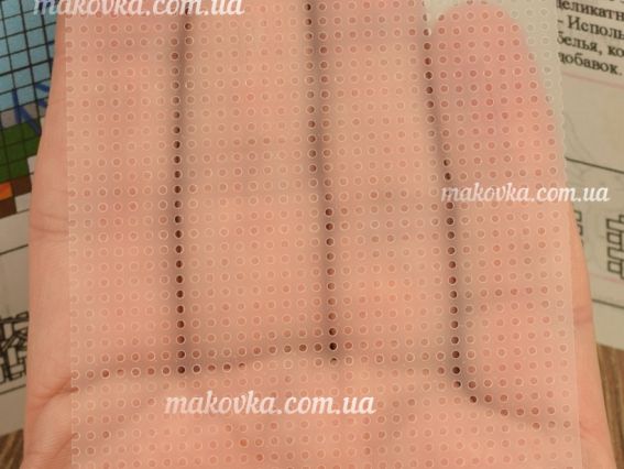 ВРК-15 Схема для вишивання хрестиком на водорозчинной канві Час утеплятися, 5,2х6,9см Чарівна мить