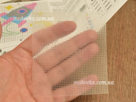 ВРК-22 Схема для вишивання хрестиком на водорозчинной канві Через терни до зірок, 6,9х6,7см Чарівна мить