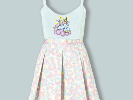 ВРК-22 Схема для вишивання хрестиком на водорозчинной канві Мрії, 9,6х11,4см Чарівна мить