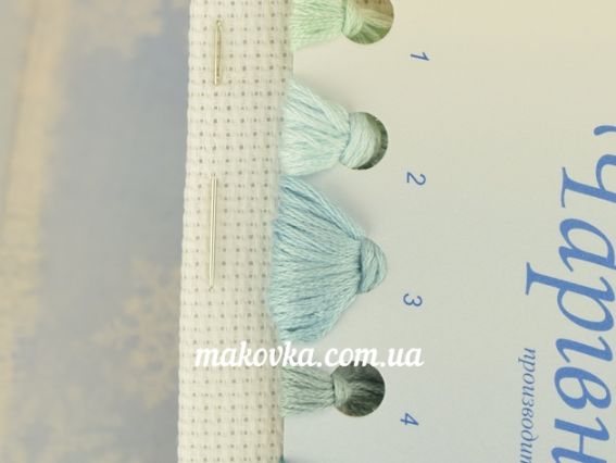 Вишивка хрестиком М-366 Зимовий іній , 53х26см, Чарівна мить