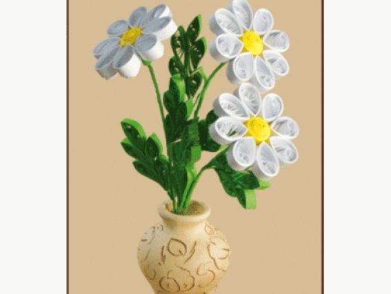 Набір для квіллінгу КВ-014 Ромашки Чарівна мить Набір для квіллінгу КВ-014 Ромашки Чарівна мить