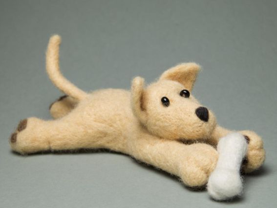 Набір для творчості. Валяння іграшки В-94 Макс (собачка), Чарівна мить