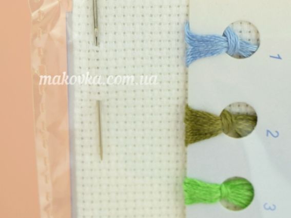 А 195 Східний гороскоп. рік свині, вишивка хрестом, 15,5х17,5 см, Чарівна мить