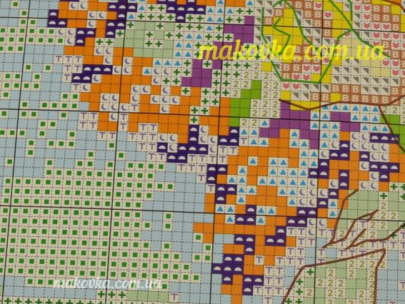 Вишивка нитками, М-399 Подих вітру 35.5х25.5 см, Чаривна мить