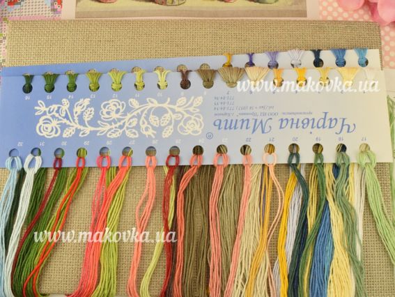 Вишивка нитками, М-390 Аромат літа 47х19.5 см, Чарівна мить