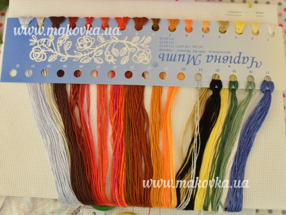 Вишивка нитками М-391 Кошик натхнення, 27,5х39см, Чарівна мить