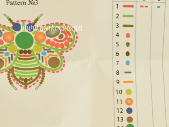 Набір для вишивання оздоба брошка Бджілка БП-221 Crystal Art (ЧС)