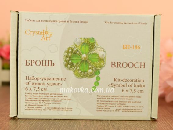 Набір для вишивання набор украшение БП-186 Символ удачи, Crystal Art