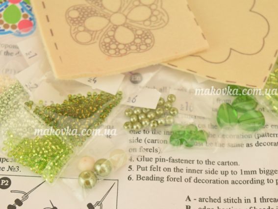 Набір для вишивання набор украшение БП-186 Символ удачи, Crystal Art