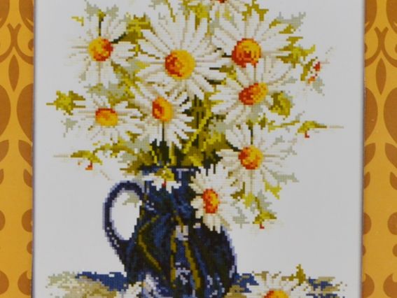 Набор для вышивания Ромашки, 1052 Диамантовые ручки Набор для вышивания Ромашки, 1052 Диамантовые ручки