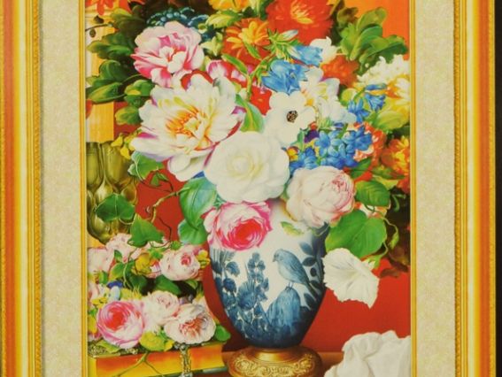 Набор для вышивания Букет и книга, 197715, Діамантові ручки Набор для вышивания Букет и книга, 197715, Діамантові ручки