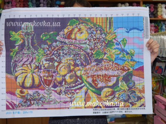 Набор для вышивания крестиком Розкошная трапеза 197851 , Диамантовые ручки