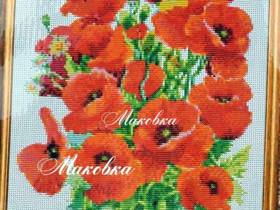 Набор для вышивания Маки, WKL06 197114 Диамантовые ручки Набор для вышивания Маки, WKL06 197114 Диамантовые ручки