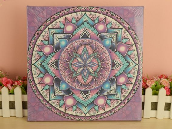 Набор вышивка бісером Мандала вдохновение, Идейка, ВБ 1087 Набор вышивка бісером Мандала вдохновение, Идейка, ВБ 1087